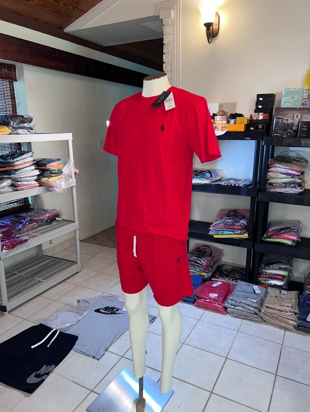 Men’s polo short/shirt sets size small
